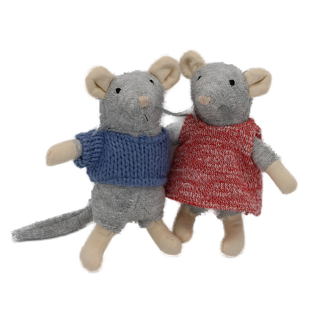 Mäuse Sam und Julia von "Das Mäusehaus"