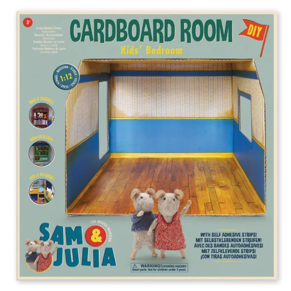 Cardboard - Kinderzimmer - 2 Dekore zur Wahl