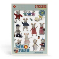 Stickerbögen Sam & Julia Das Mäusehaus