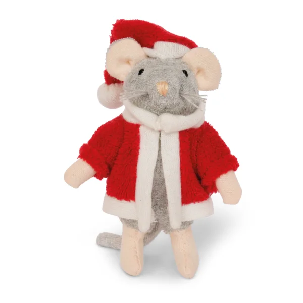 Kuschelmaus Weihnachtsmann (Santa)