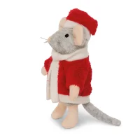 Kuschelmaus Weihnachtsmann (Santa)