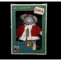 Kuschelmaus Weihnachtsmann