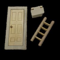 Wichteltürset "Cala" 180 mm -  3-teiliges Set