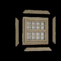 Klappfenster 106 x 106mm - (hochwertig)