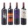 Weinflasche ca. 45 mm - 4 St.  sortiert