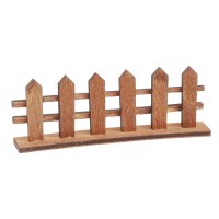 Zaun 85 x 30 mm -  braun