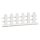 Zaun 85 x 30 mm - weiss