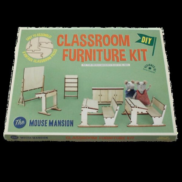 Bastelset Möbel "Klassenzimmer"