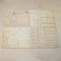 Bastelset Möbel "Klassenzimmer"