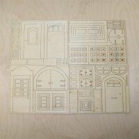 Bastelset "Türen und Fenster"
