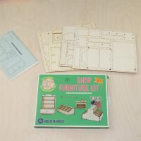 Bastelset Möbel "Ladeneinrichtung"