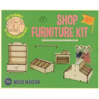 Bastelset Möbel "Ladeneinrichtung"