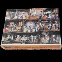 Bei den Nachbarn im Mäusehaus - Puzzle mit 1000 Teilen