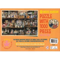 Bei den Nachbarn im Mäusehaus - Puzzle mit 1000 Teilen
