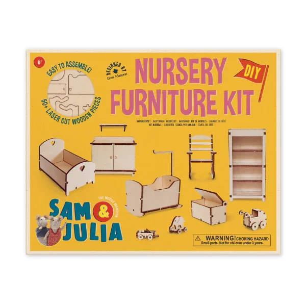 Möbel / Baukastenset - Babyzimmer (Nursery)