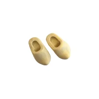 Dekokleinteile Minis - Holzschuhe (Wooden Shoes)