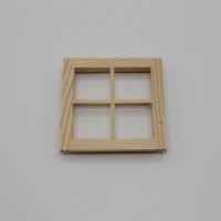 Holzfenster 70 x 70 mm