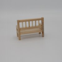 Holzbank 80x62x35 mm