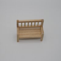 Holzbank 80x62x35 mm